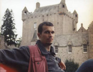Vor dem Cawdor Castle; Schottland 1999